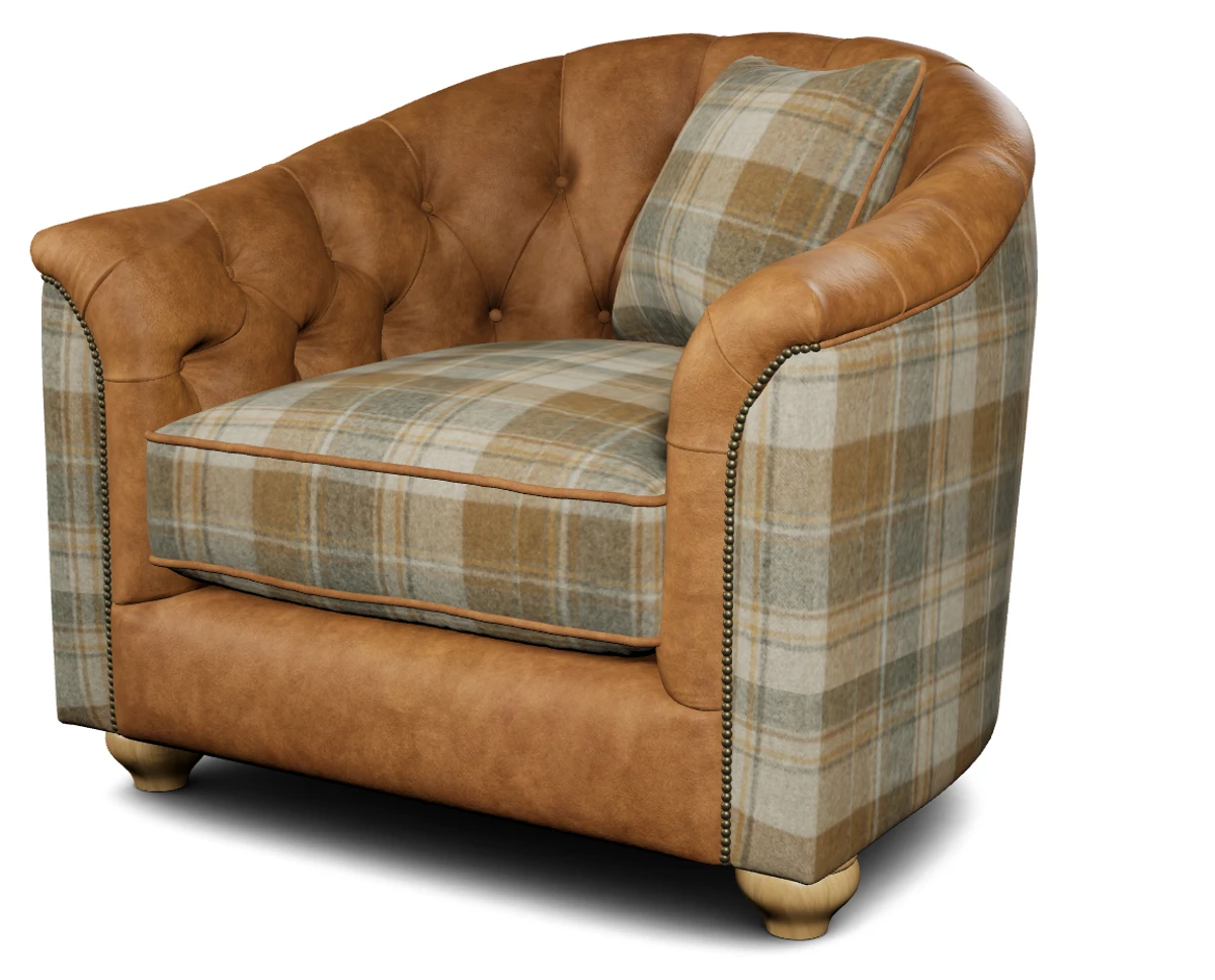 Westbury Armchair, angled right