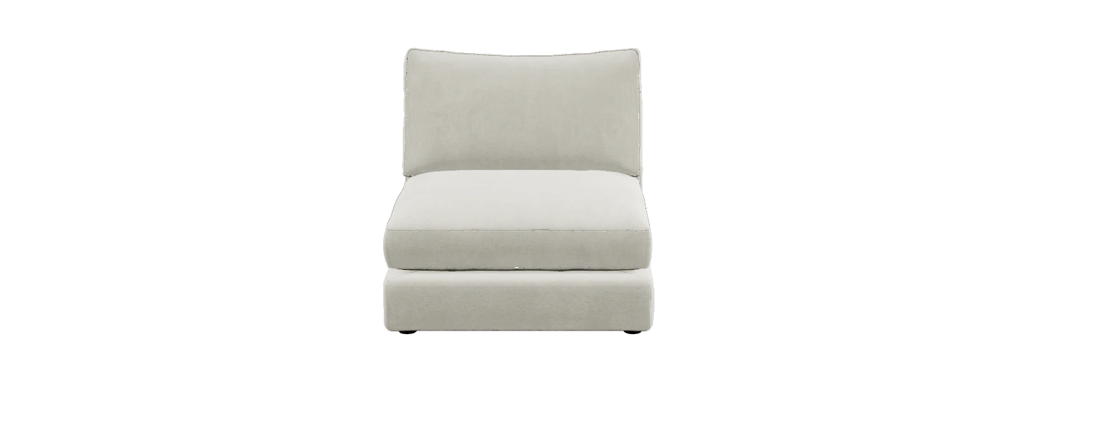 Otto modular sofa in Ecru, one seat